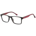 Kendra - Rectangle Black-Red Reading Glasses for Men
